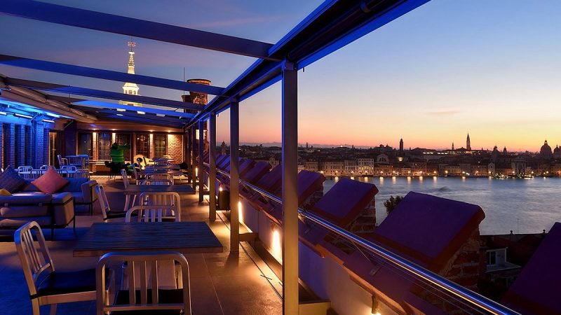 5 Restoran Rooftop Terbaik Di Venesia, Italia