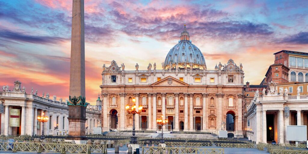 Keajaiban Destinasi Wisata St. Peter's Basilica di Italia 